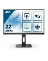 aoc Monitor 22P2Q 21.5 IPS DVI HDMI DP USB Pivot - nr 34