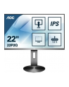aoc Monitor 22P2Q 21.5 IPS DVI HDMI DP USB Pivot - nr 55