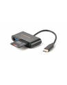 gembird Czytnik kart na USB-C SDXC/combo/czarny - nr 6