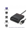 qoltec Inteligentny czytnik chipowych kart ID | USB2.0 | Plug&play - nr 3