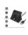 qoltec Inteligentny czytnik chipowych kart ID | USB 2.0 | Plug&play - nr 3