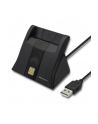 qoltec Inteligentny czytnik chipowych kart ID | USB 2.0 | Plug&play - nr 6