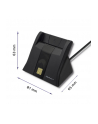 qoltec Inteligentny czytnik chipowych kart ID | USB 2.0 | Plug&play - nr 8