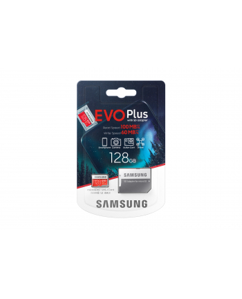 samsung Karta pamięci MB-MC128HA/EU 128GB EVO+ mSD +Adapter