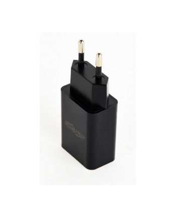gembird Ładowarka uniwersalna USB 2 A czarna nr 2