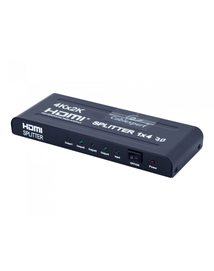 gembird Przełącznik/Splitter HDMIx1->HDMIx4 główny