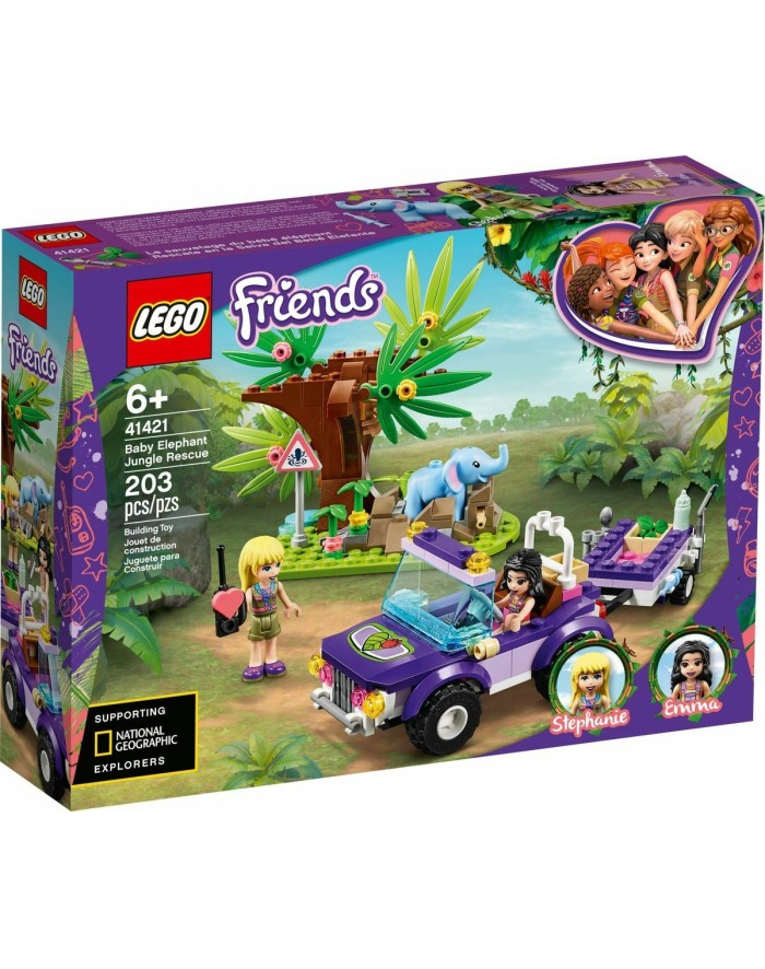 LEGO 41421 FRIENDS Na ratunek słoniątku p6 główny