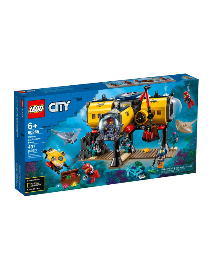 LEGO 60265 CITY Baza badaczy oceanu p3 główny