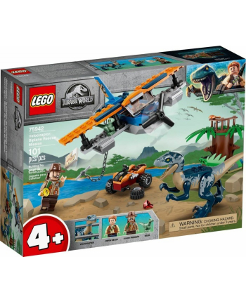 LEGO 75942 JURASSIC WORLD Welociraptor: na ratunek dwupłatowcem p6