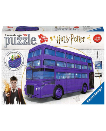 Puzzle 3D 216el Harry Potter Błękitny autobus 111589 RAVENSBURGER