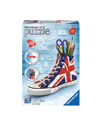 Puzzle 3D 108el Trampek przybornik - Union Jack 112227 RAVENSBURGER