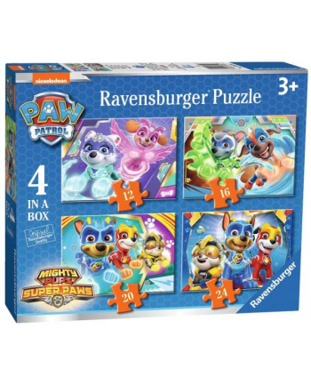 ravensburger Puzzle 4w1 Psi Patrol Potężne szczeniaki 030293