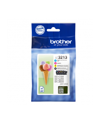 BROTHER Pack of 4 cartridges black cyan magenta yellow