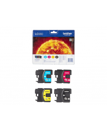 BROTHER LC980VALBPDR valuepack ink blist