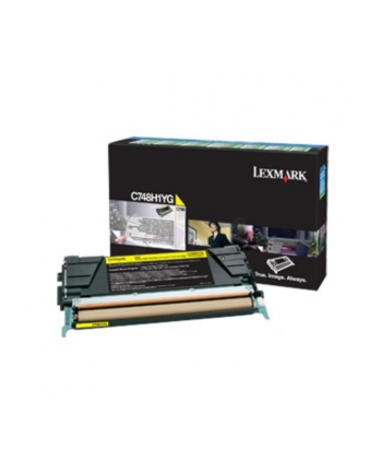 lexmark Toner C748 żółty C748H3YG