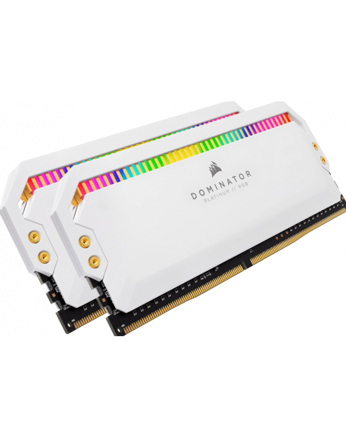 corsair Pamięć DDR4 Dominator 16GB/3200 (2*8GB) WHITE RGB CL16 główny