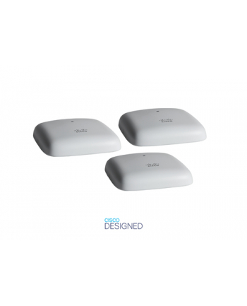 CISCO Business W140AC 802.11ac 2x2 Wave 2 Access Point Ceiling Mount 3 Pack