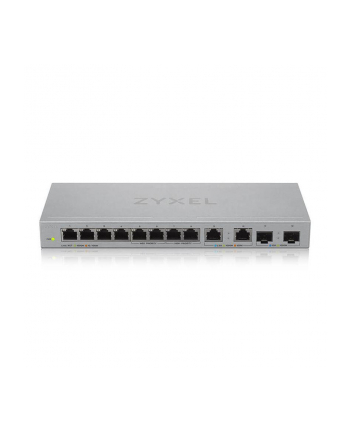 ZYXEL XGS1010-12 8-Port Unmanaged MultiGig Switch with 8-Ports 1G 2-Ports 2.5G 2-Ports 10G SFP+