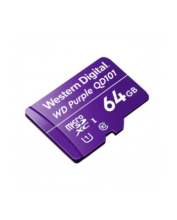 western digital WD Purple 64GB Surveillance microSD XC Class - 10 UHS 1