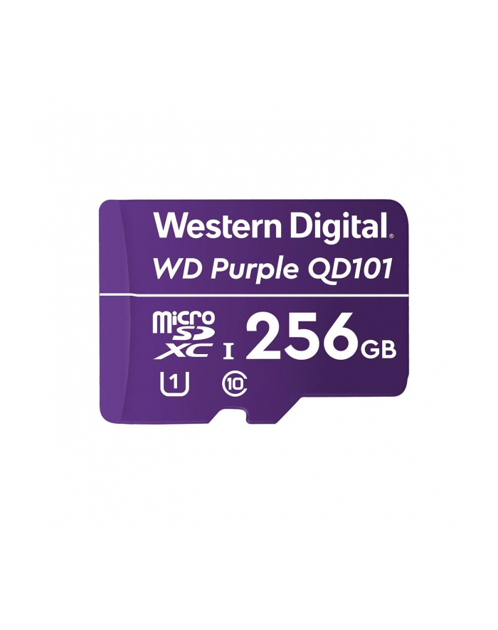 western digital WD Purple 256GB Surveillance microSD XC Class - 10 UHS 1 główny