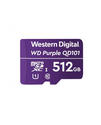 western digital WD Purple 512GB Surveillance microSD XC Class - 10 UHS 1