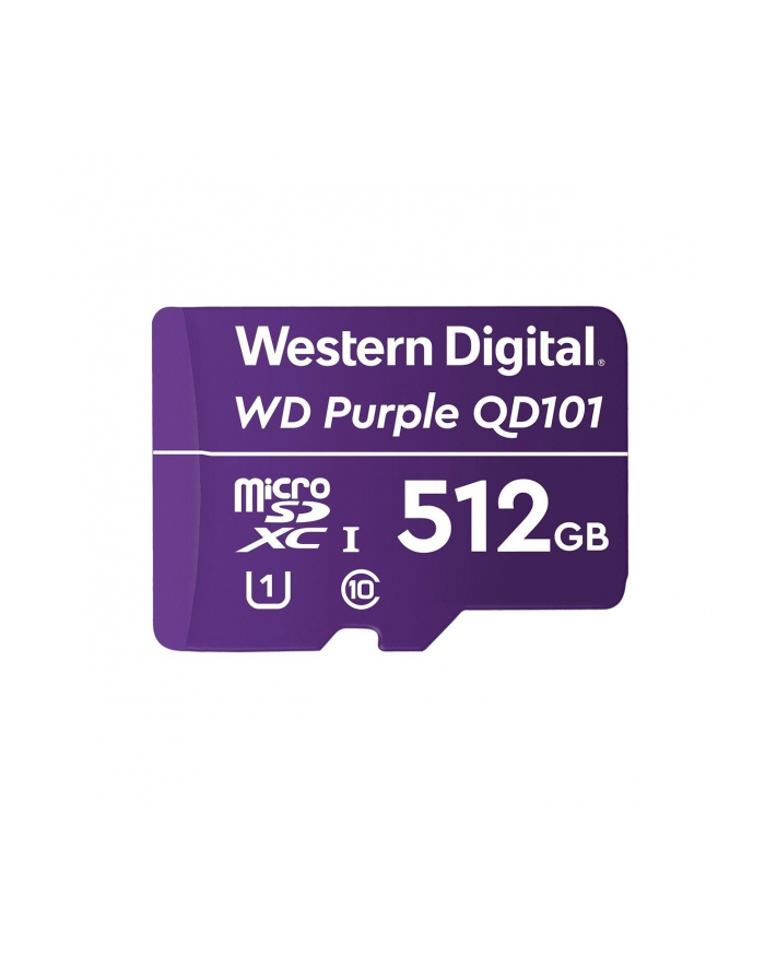 western digital WD Purple 512GB Surveillance microSD XC Class - 10 UHS 1 główny