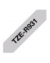 BROTHER P-Touch 12mm light grey/gold ribbon tape - nr 10
