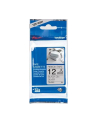 BROTHER P-Touch 12mm light grey/gold ribbon tape - nr 8