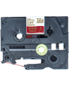 BROTHER P-Touch 24mm wind red/gold ribbon tape - nr 17