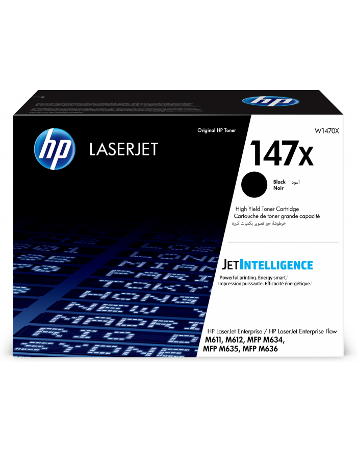 hp inc. HP 147X Black LaserJet Toner Cartridge 25.200 pages główny