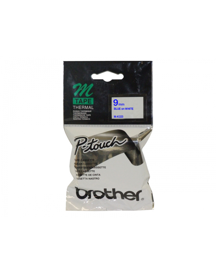 BROTHER P-Touch MK-223 blue on white 9mm główny
