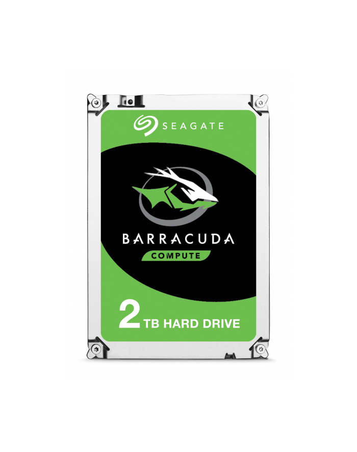 SEAGATE Desktop Barracuda 7200 2TB HDD 7200rpm SATA serial ATA 6Gb/s NCQ 256MB cache 89cm 3.5 inch BLK single pack główny