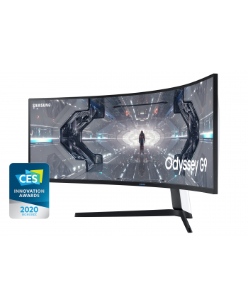 SAMSUNG Odyssey C49G95T 49inch 32:9 240Hz gaming monitor with G-Sync white