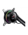 ASUS ROG RYUO 120 ROG Ryuo 120 all-in-one liquid CPU cooler color OLED Aura Sync ROG 120mm fan (P) - nr 5