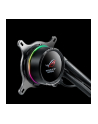 ASUS ROG RYUO 120 ROG Ryuo 120 all-in-one liquid CPU cooler color OLED Aura Sync ROG 120mm fan (P) - nr 7