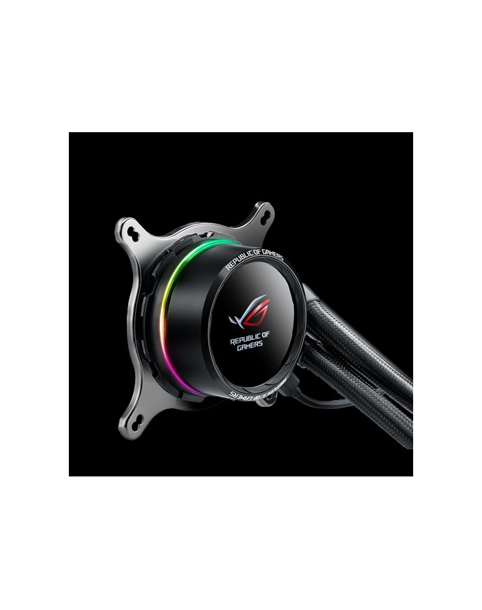 ASUS ROG RYUO 120 ROG Ryuo 120 all-in-one liquid CPU cooler color OLED Aura Sync ROG 120mm fan (P) główny