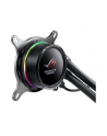 ASUS ROG RYUO 240 ROG Ryuo 240 all-in-one liquid CPU cooler color OLED Aura Sync ROG 240mm fan (P) - nr 5