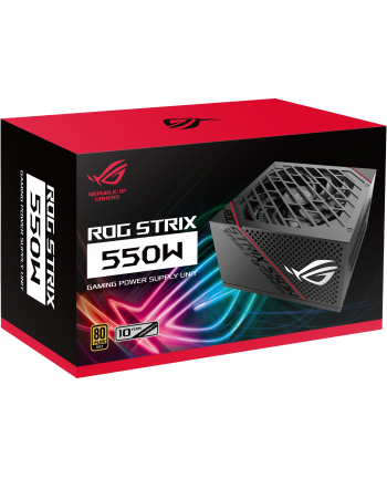 ASUS ROG -STRIX-550G The ASUS ROG Strix 550W Gold PSU brings premium cooling performance to the mainstream.