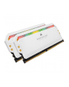 CORSAIR DOMINATOR PLATINUM RGB DDR4 16GB 2x8GB 3600MHz CL18 1.35V White - nr 39