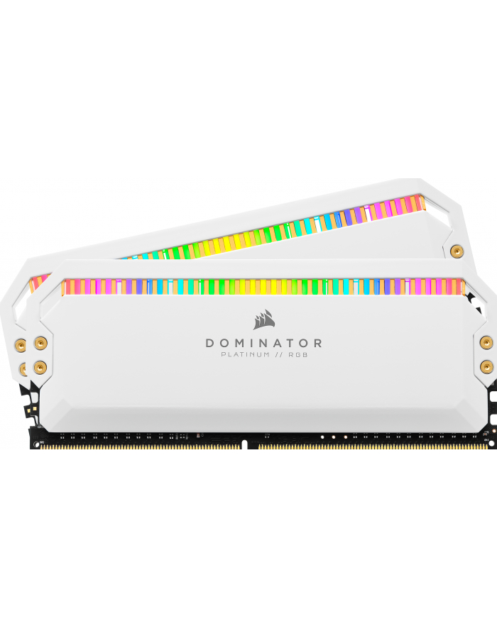 CORSAIR DOMINATOR PLATINUM RGB DDR4 16GB 2x8GB 3600MHz CL18 1.35V White główny