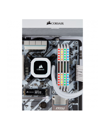 CORSAIR DOMINATOR PLATINUM RGB DDR4 16GB 2x8GB 3200MHz CL16 1.35V White