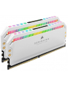 CORSAIR DOMINATOR PLATINUM RGB DDR4 16GB 2x8GB 3200MHz CL16 1.35V White - nr 9