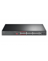TP-LINK TL-SL1226P PoE+ Switch 24x 10/100Mbps + 2x Combo Gbit SFP 2x Gbit RJ45 250W (P) - nr 22