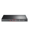 TP-LINK TL-SL1226P PoE+ Switch 24x 10/100Mbps + 2x Combo Gbit SFP 2x Gbit RJ45 250W (P) - nr 8