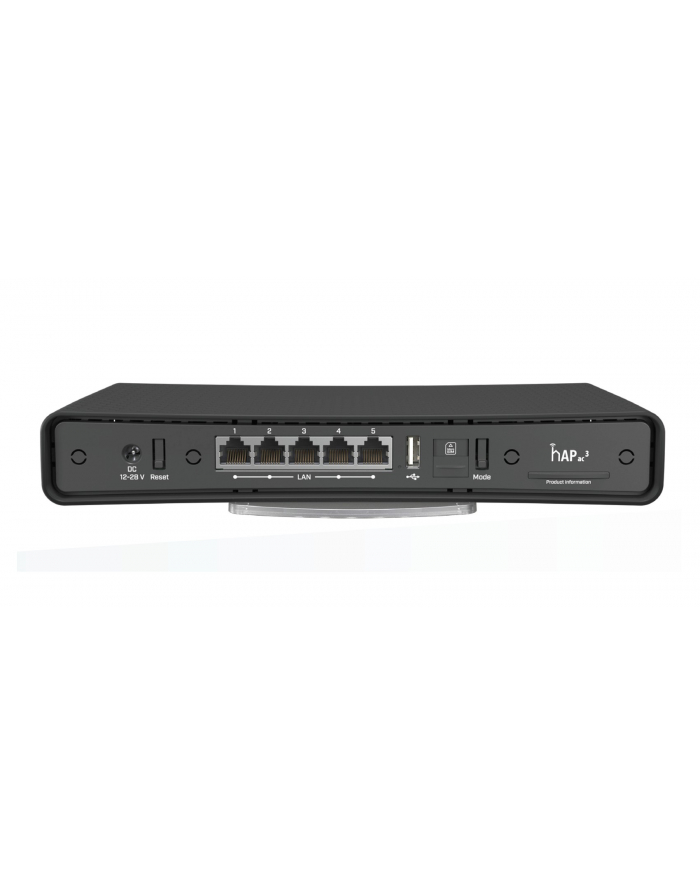 MIKROTIK LTE Router hAP ac3 LTE6 Kit 5x RJ45 1000Mb/s 1x USB 1x microSIM główny