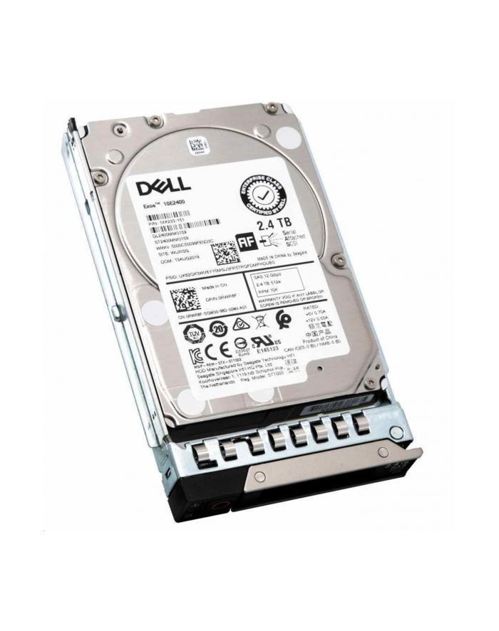 DELL 400-BEGI 2.4TB 10K RPM SAS 12Gbps 512e 2.5in HotPlug drive główny