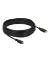 DELOCK KABEL HDMI M/M V20 10M AKTYWNY CZARNY 85284 - nr 4