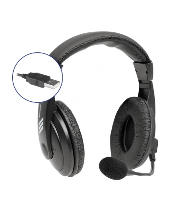 DEFENDER SŁUCHAWKI NAUSZNE USB GRYPHON 750U 63752