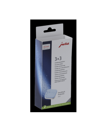 Tabletki odkamieniające do ekspresów JURA 3x3 61848