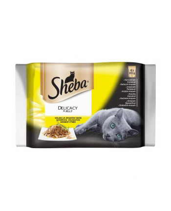 Sheba Del in Jelly Smaki Drobiowe 4x85g nr 1